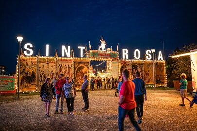 Sint Rosa ingang donker