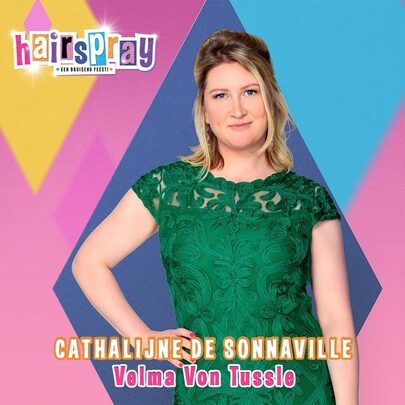 Cathalijne de Sonnaville is Velma Von Tussle