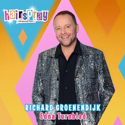 Richard Groenendijk is Edna Turnblad