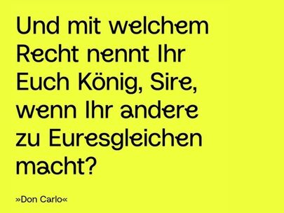 Don Carlo Opera Aachen
