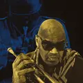 Promobeeld Michael Varekamp The Legends Miles Davis Celebrating 100 Years liggend Ton Wienbelt