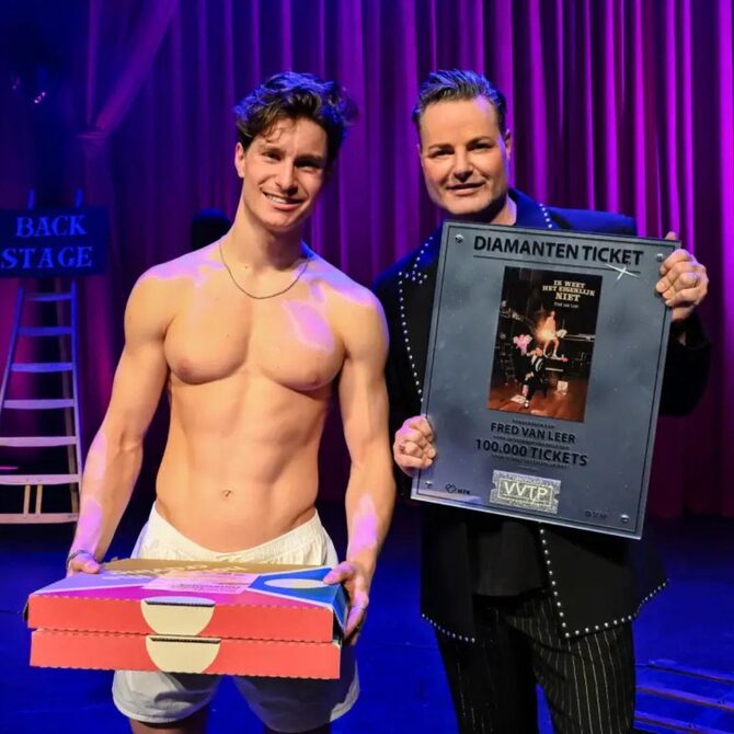 Fred van Leer bereikt Diamanten status en verkoopt 100