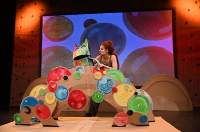 Theater Stof Het kleurenmonster Illustratie © Anna Llenas Foto © Patrick Wagenaar 06