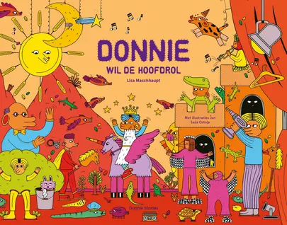 Donnie wil de hoofdrol 4 cover illustratie © Sasa Ostoja 1