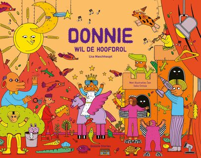 Donnie wil de hoofdrol 4 cover illustratie © Sasa Ostoja 1