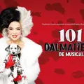 Cystine Carreon als Cruella de Vil in 101 Dalmatiërs de musical.